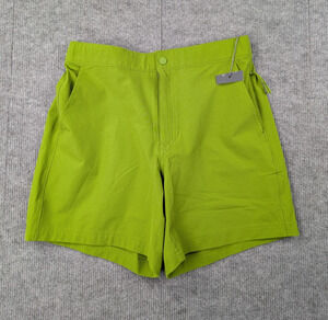 VRST Relaxed Fit Short Mens Small 6" Green Seersucker Outdoors Swim Green Light